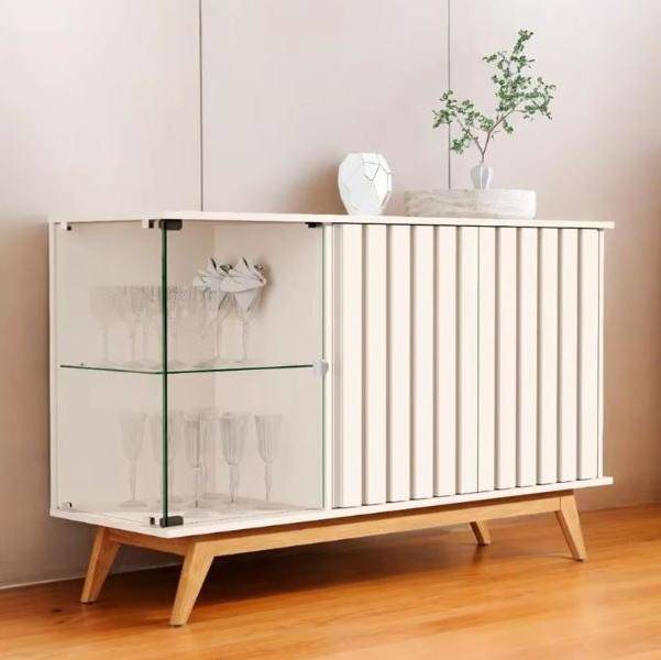 Açai Buffet With 3 Doors And 2 Shelves