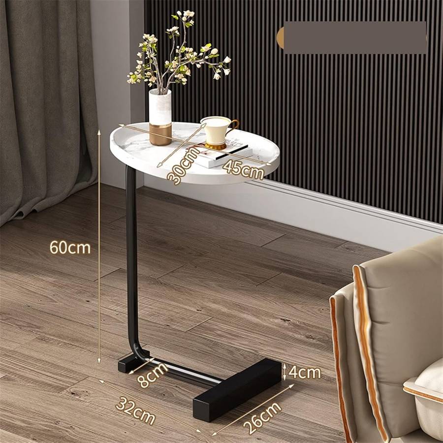 Aleeya C Shaped End Table