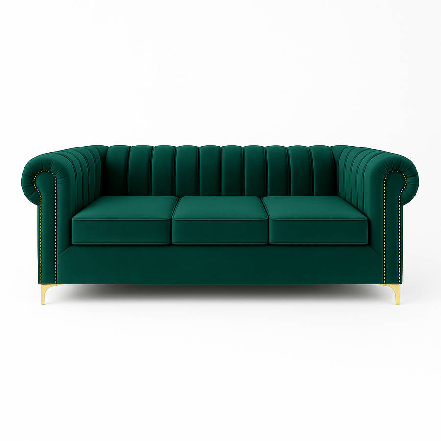 Latina 3 Seater Stripe Couch