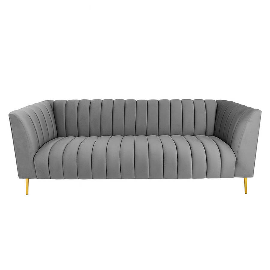 Zoey 3 Seater Stripe Couch