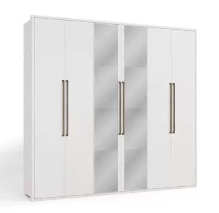 Rogelio 6 Door With Mirror Wardrobe