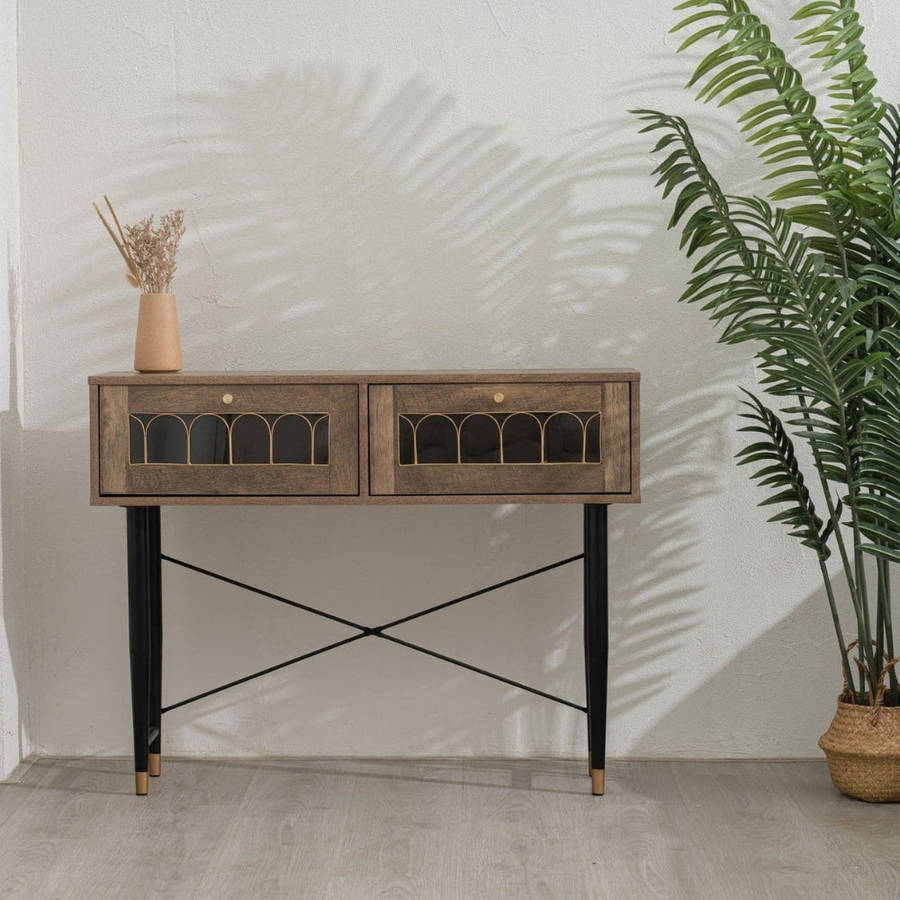 Mariano Rustic Console Table
