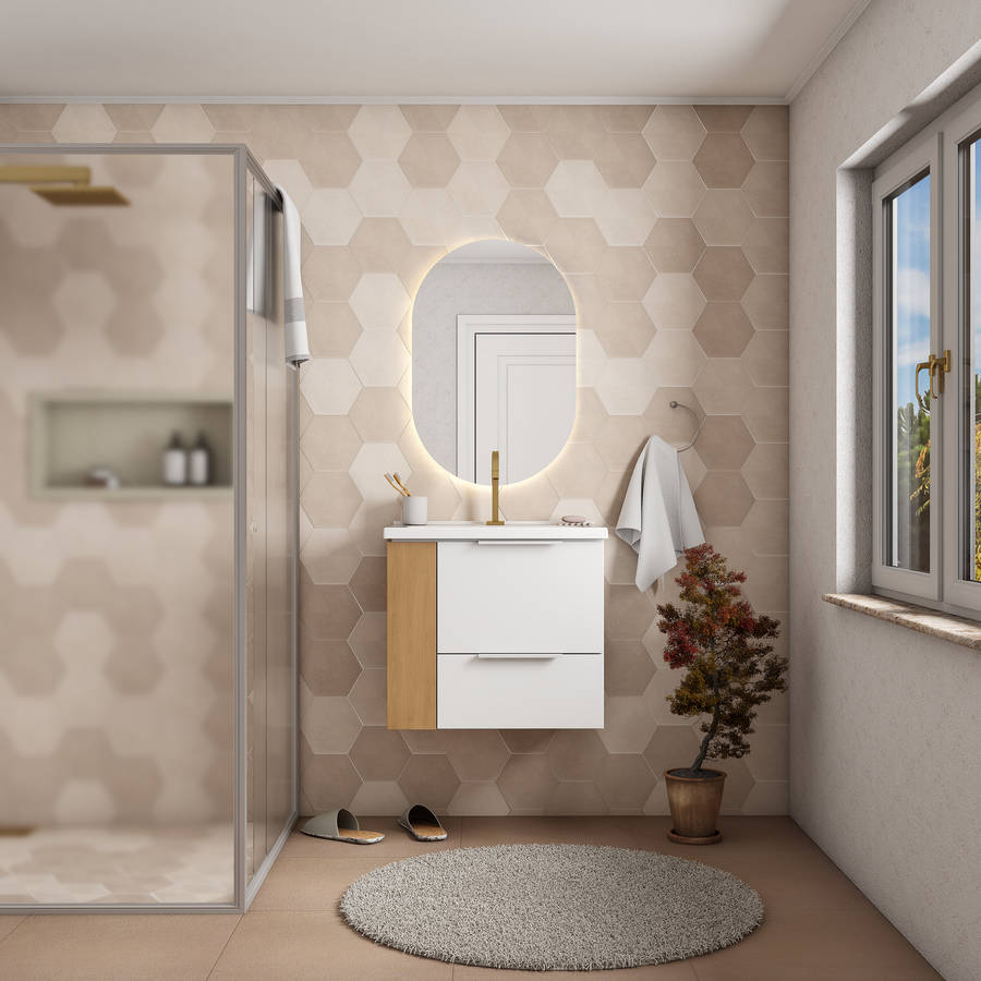 Cosmos Wooden Bathroom Vanity