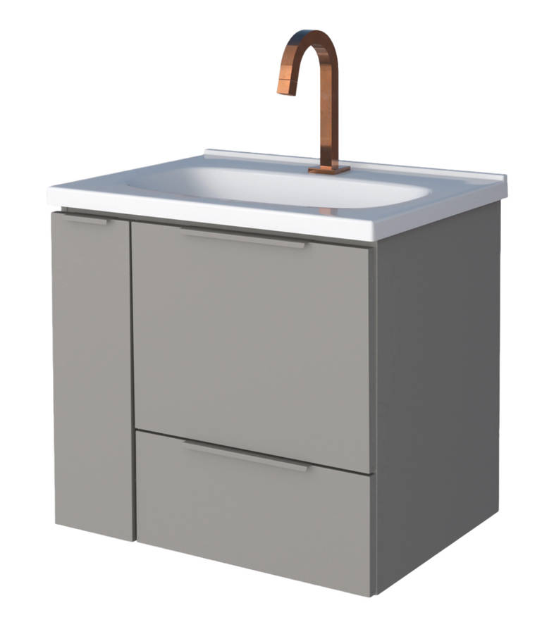 Caqui Steel bathroom Vanity