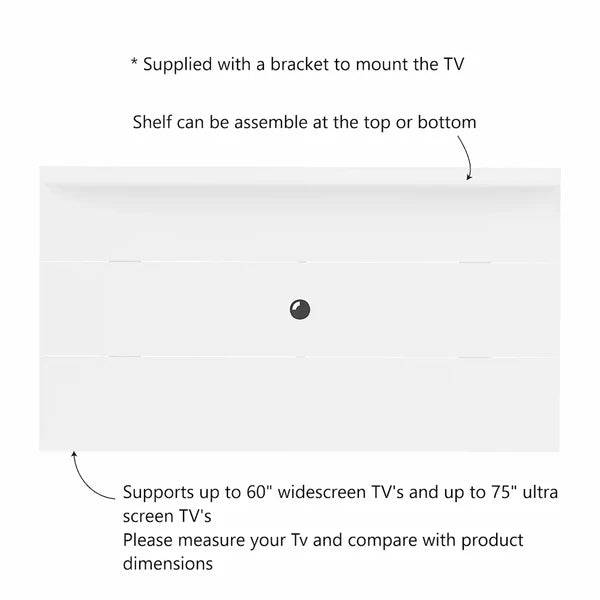 Slim Tv Panel White