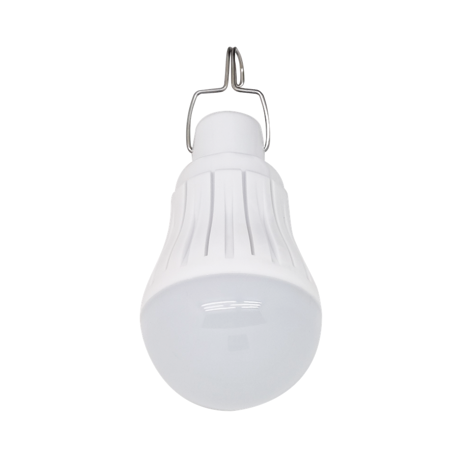 EKOTEK ONE PLUS Rechargeable DC Light Bulb With Solar Panel