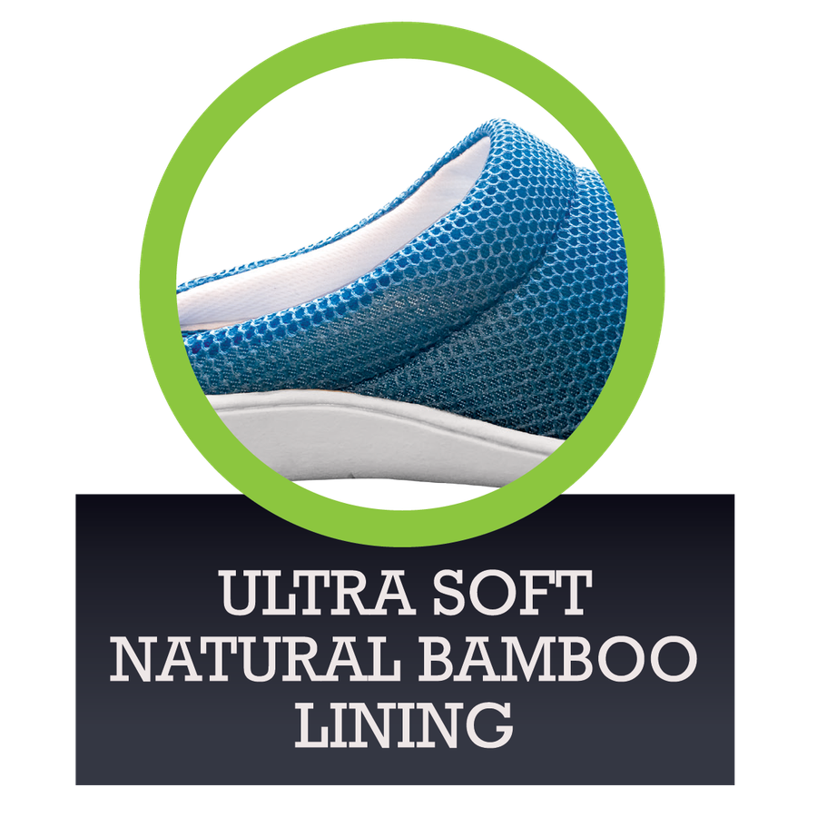 Bamboo Leisure Slipper - BLUE / XL