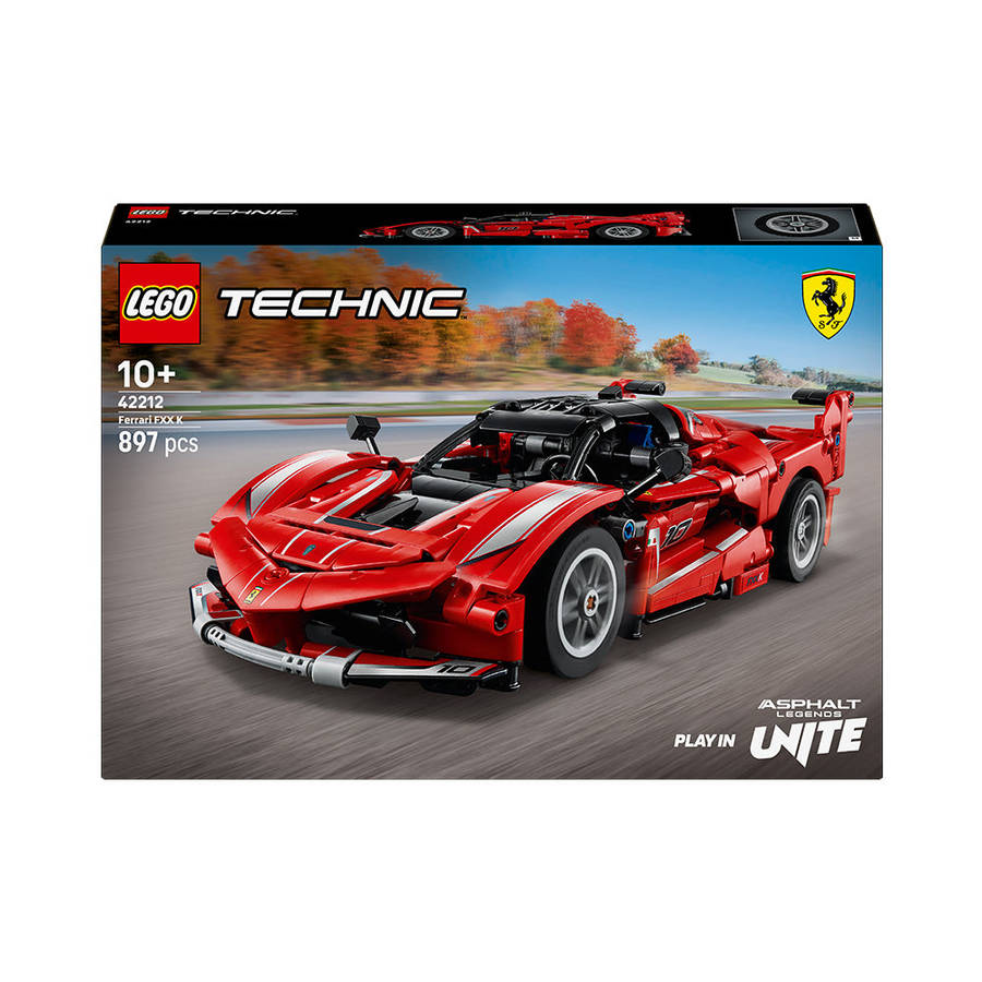 LEGO® Technic Ferrari FXX K Model Car Kit STEM Building Toy 42212
