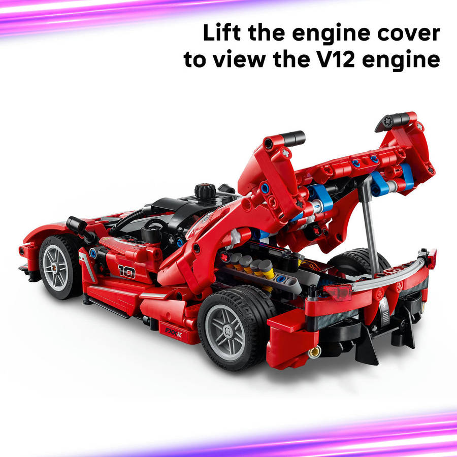 LEGO® Technic Ferrari FXX K Model Car Kit STEM Building Toy 42212