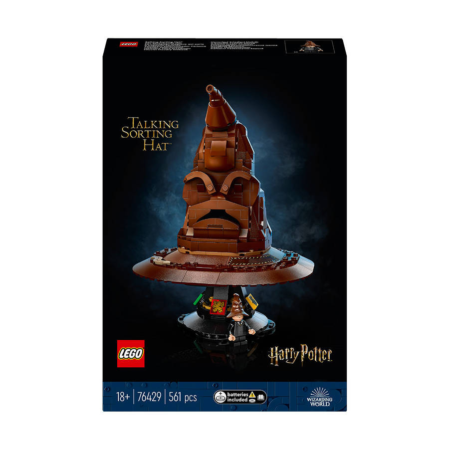 LEGO® Harry Potter Talking Sorting Hat Set for Adults 76429