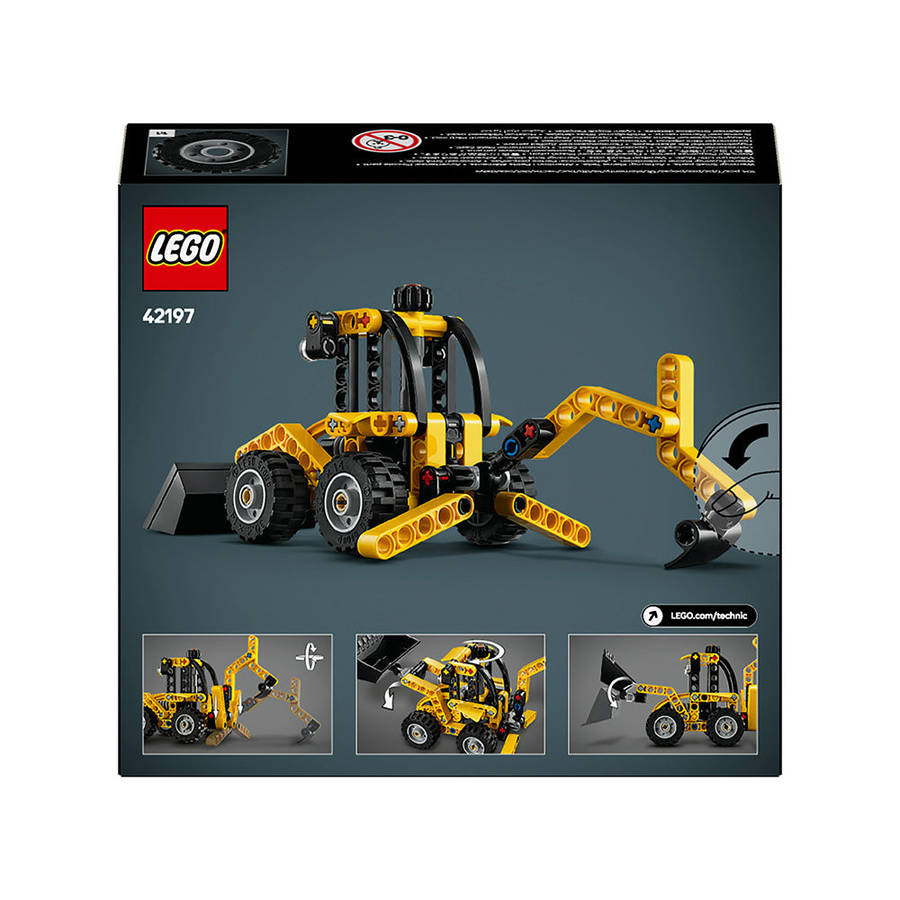 LEGO® Technic Backhoe Loader Construction Vehicle Toy 42197