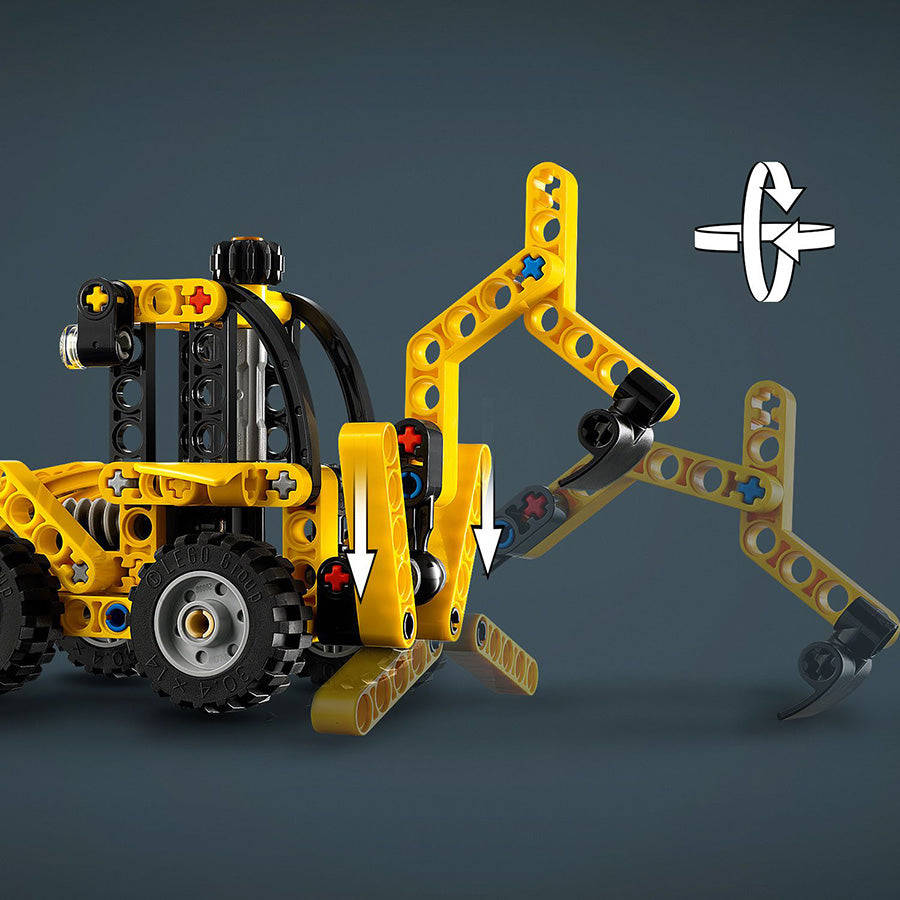 LEGO® Technic Backhoe Loader Construction Vehicle Toy 42197
