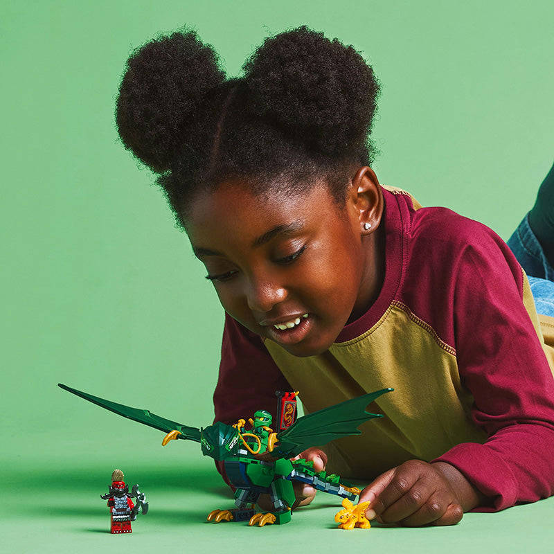 LEGO® NINJAGO® Lloyds Green Forest Dragon Toy for Kids 71829