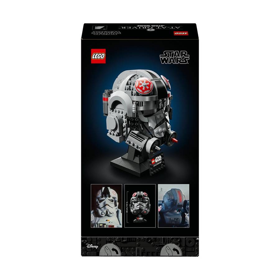 LEGO® Star Wars AT-AT Driver Helmet, Buildable Model Kit 75429