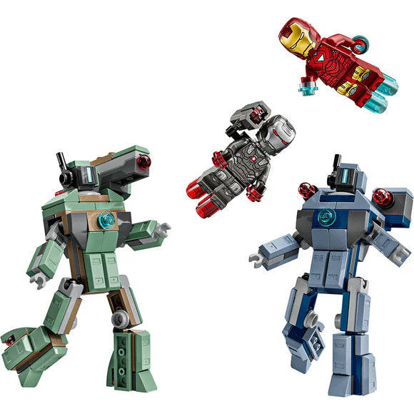 LEGO® ǀ Marvel Iron Man & War Machine vs. Hammer Drones Building Toy 76320