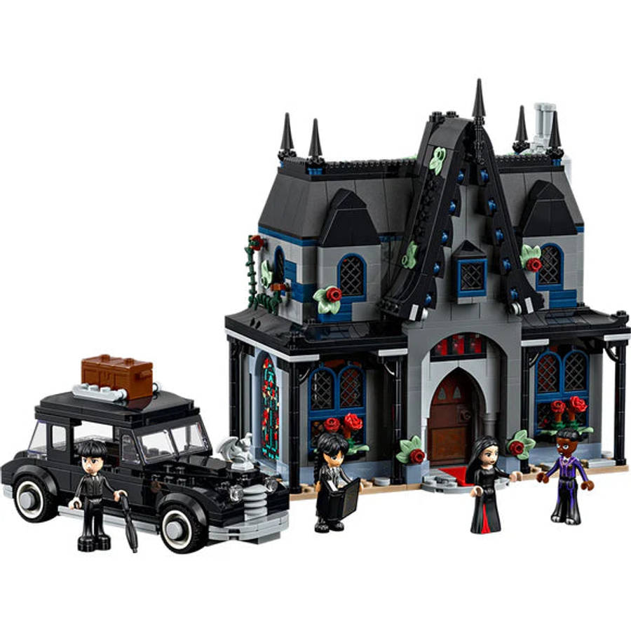 LEGO® Wednesday Morticias Cottage Halloween Gift, Model Building Kit 76786