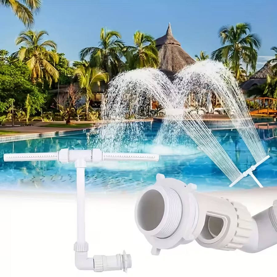 Dual Nozzle Pool Waterfall Fountain