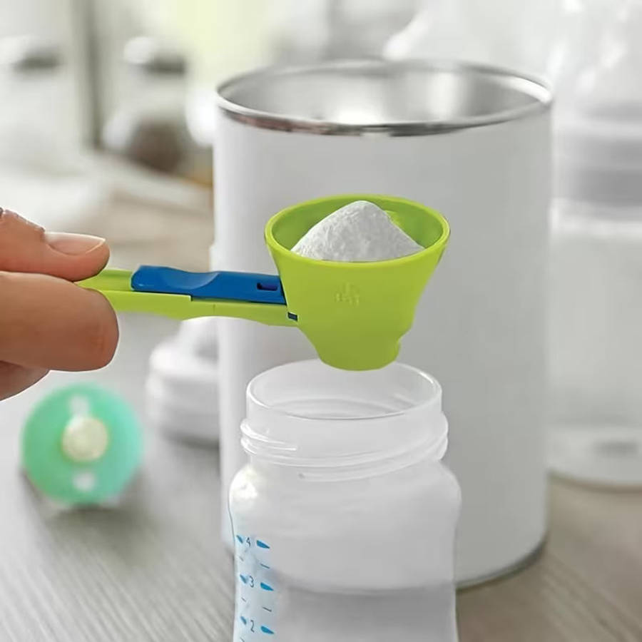 PowderPro Sliding Funnel Scoop - Blue
