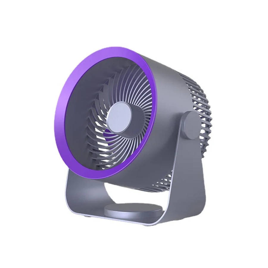 Rechargeable Portable Desktop Fan Ventilator/Grey