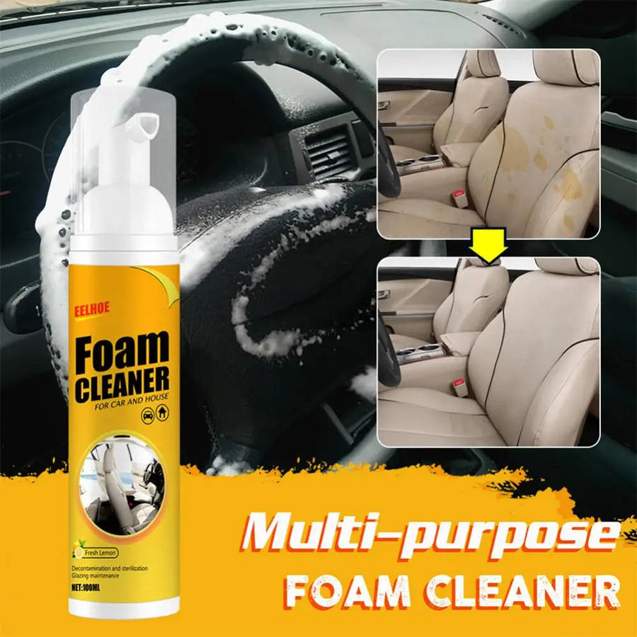 100ml Home and Car Multifunctional Powerful Foam Cleaning Kit