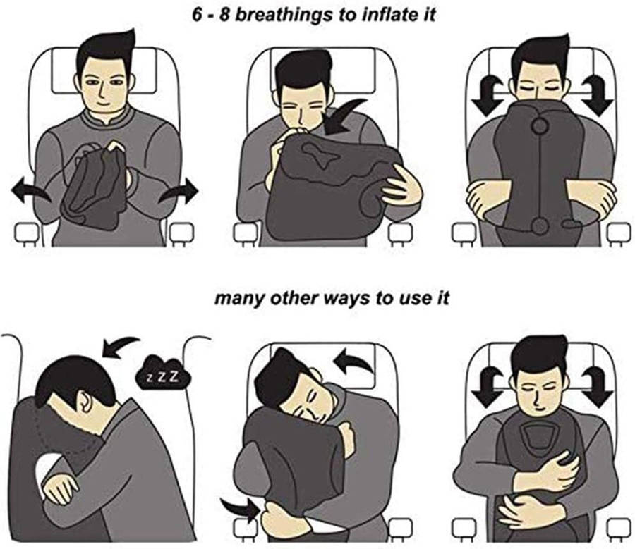TravelNap - Inflatable Body Pillow