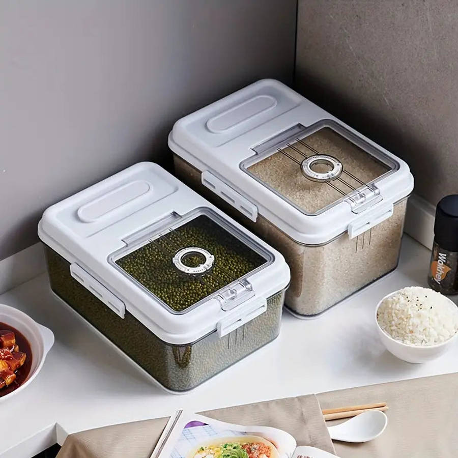 Airtight Food  Grain Storage Container - Large