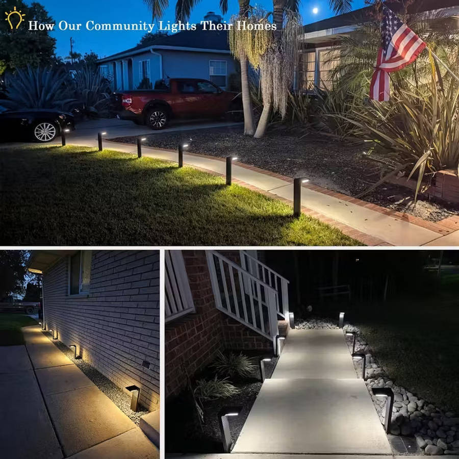 Solar Pathway Lights  Outdoor Garden Lighting, 30 LED, IP65 Waterproof