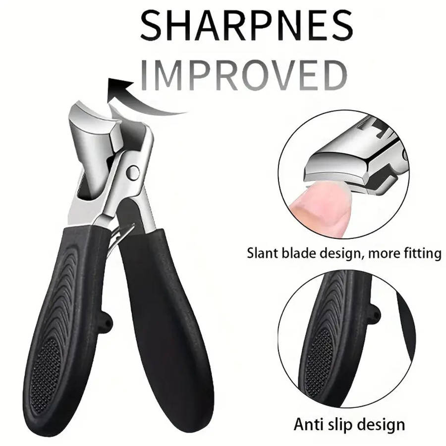 5pc Professional Heavy-Duty Toenail Clipper Set for Ingrown & Thick Toenails