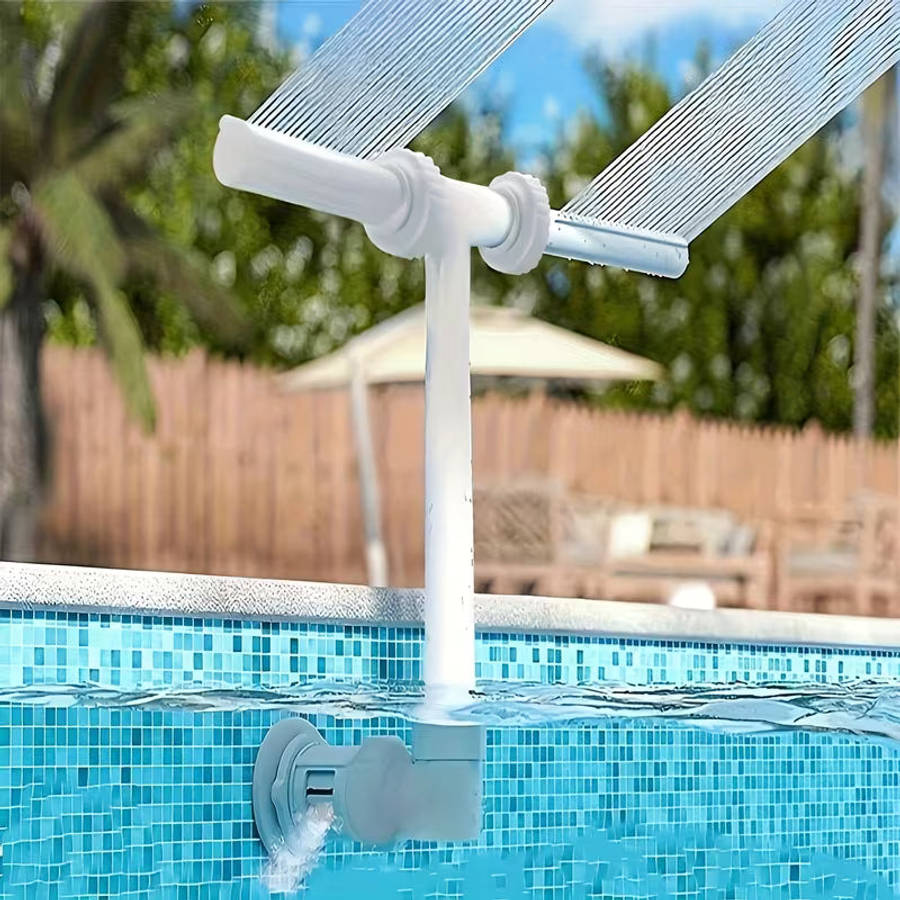 Dual Nozzle Pool Waterfall Fountain