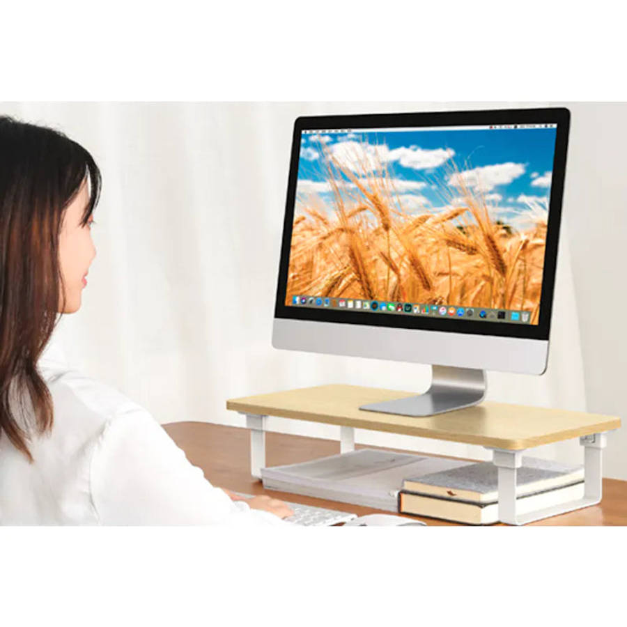 Wooden Monitor Stand