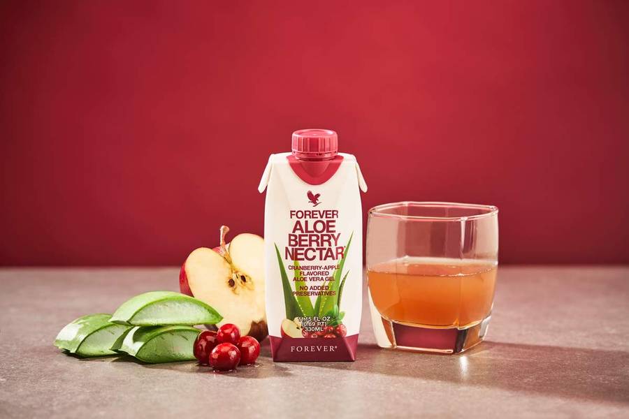 Forever Living - Forever Aloe Berry Nectar: 90.7% Pure Aloe Vera Gel with Cranberries and Apples