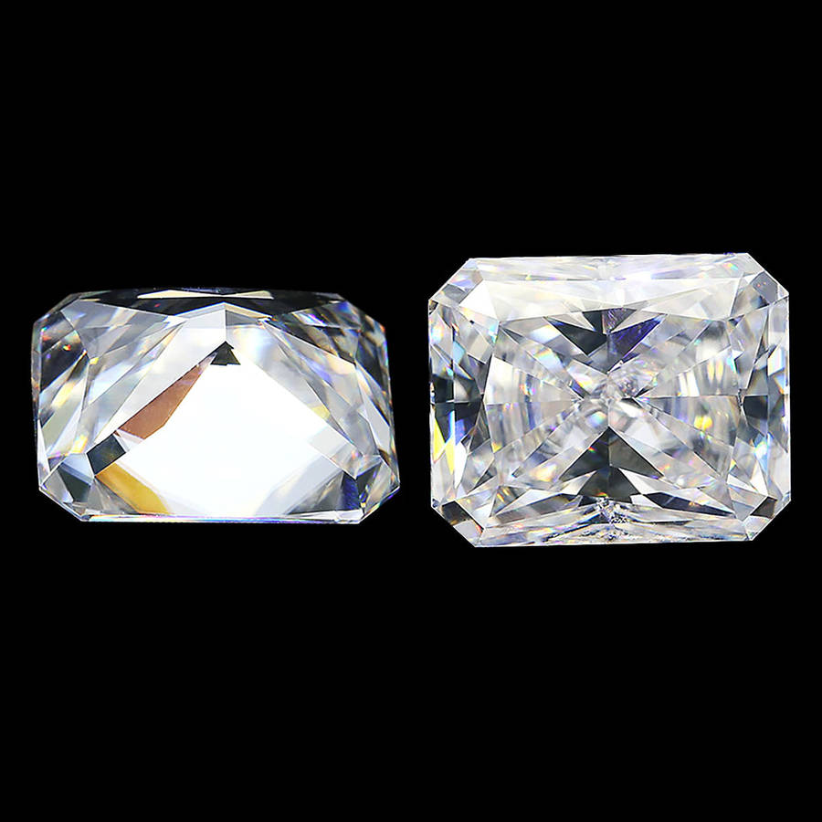 Radiant Cut Moissanites