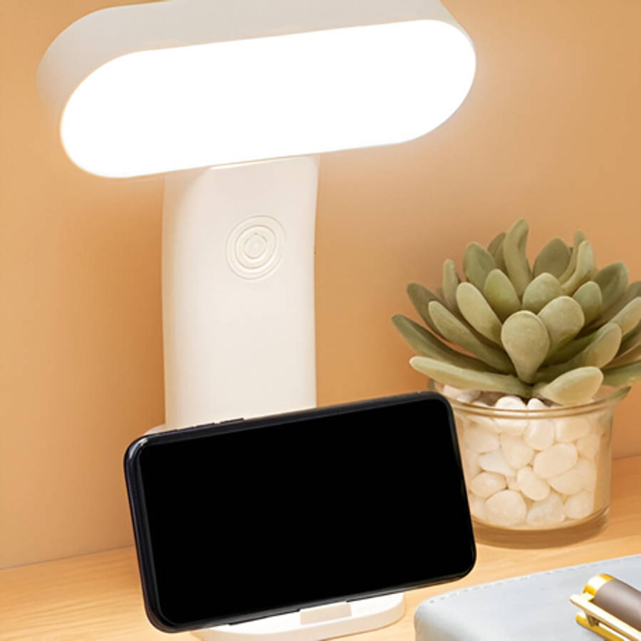 Portable LED Desk Lamp  3 Color Modes, Foldable, Touch Control & Eye Protection