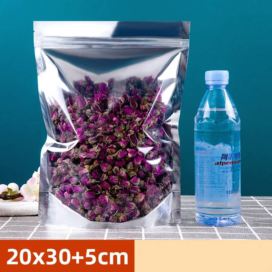 Aluminium Foil Ziplock Stand Up Pouches - SAMPLES/ SINGLES
