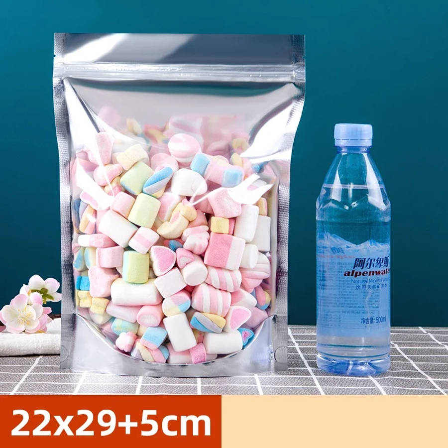 Aluminium Foil Ziplock Stand Up Pouches - SAMPLES/ SINGLES