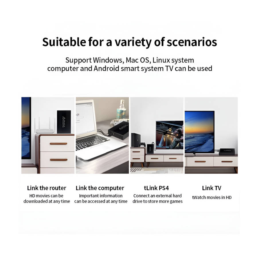 2.5 Inch Portable USB 3.0 Hard Drive External Case