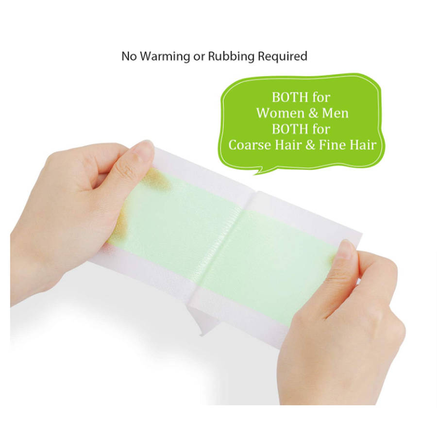 40-Piece All Skin Types Facial Wax Strips