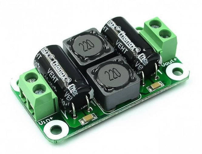 Emi filter / supression board for dc 0-50vdc 0-4a emi-50v