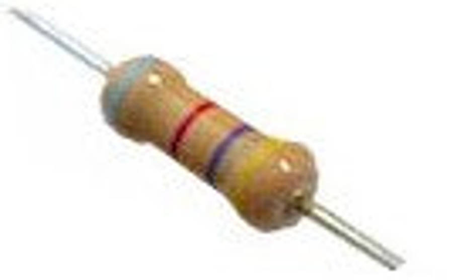 Resistor 1w rnd c/f 5% 3k9 - mpq=10 cf100-3k9-j *dbk*