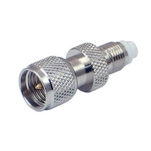 Adapter fme-socket to uhf-plug pl259m m57770