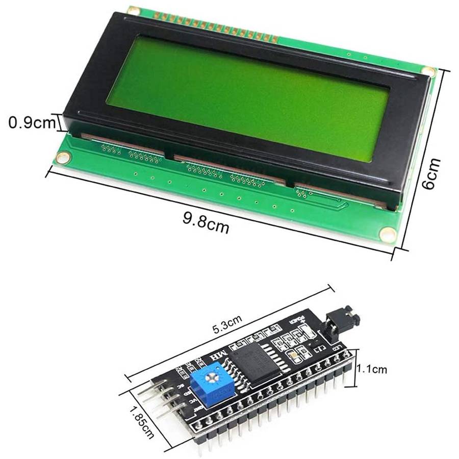 I2C 2004 LCD screen