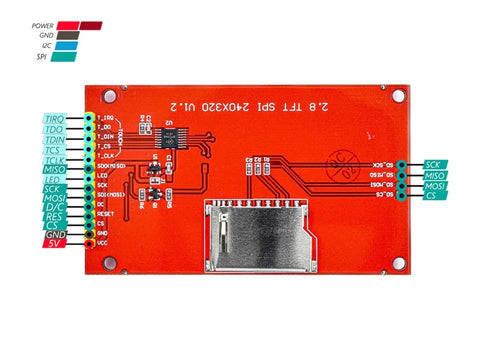 2.8" TFT LCD