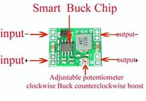 Adjustable 3A DC power module