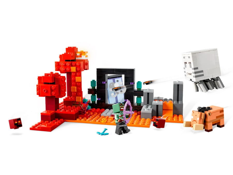 LEGO® Minecraft The Nether Portal Ambush (21255)