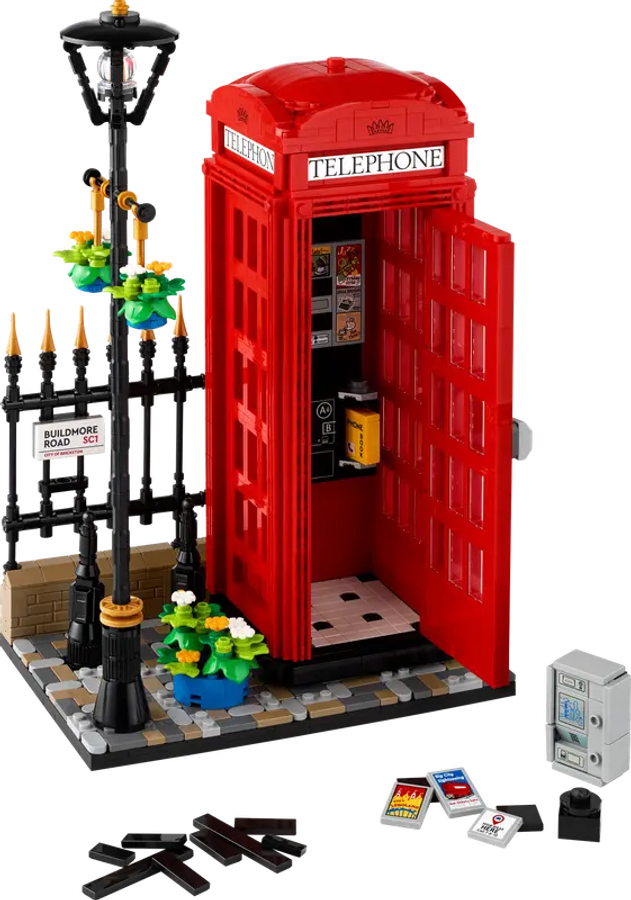 LEGO® Ideas Red London Telephone Box (21347)
