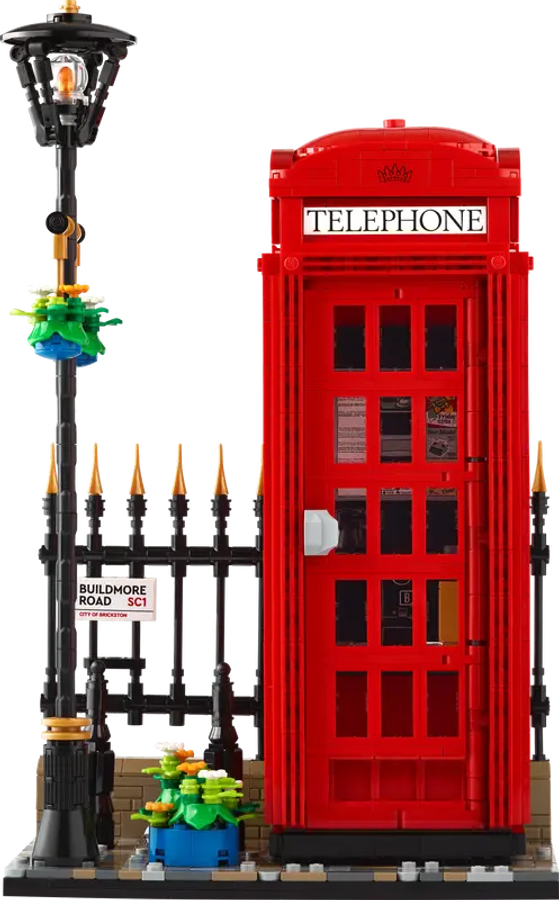 LEGO® Ideas Red London Telephone Box (21347)