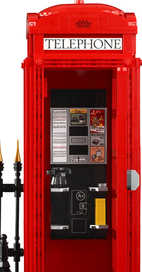 LEGO® Ideas Red London Telephone Box (21347)