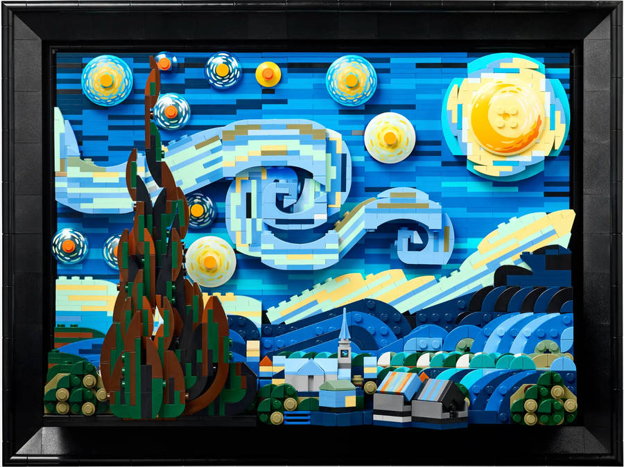 LEGO Ideas 21333 The Starry Night (Vincent van Gogh) (Hard to find set)