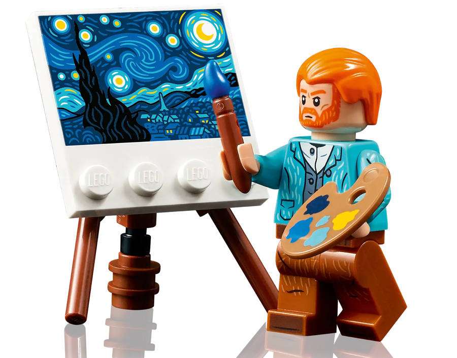 LEGO Ideas 21333 The Starry Night (Vincent van Gogh) (Hard to find set)