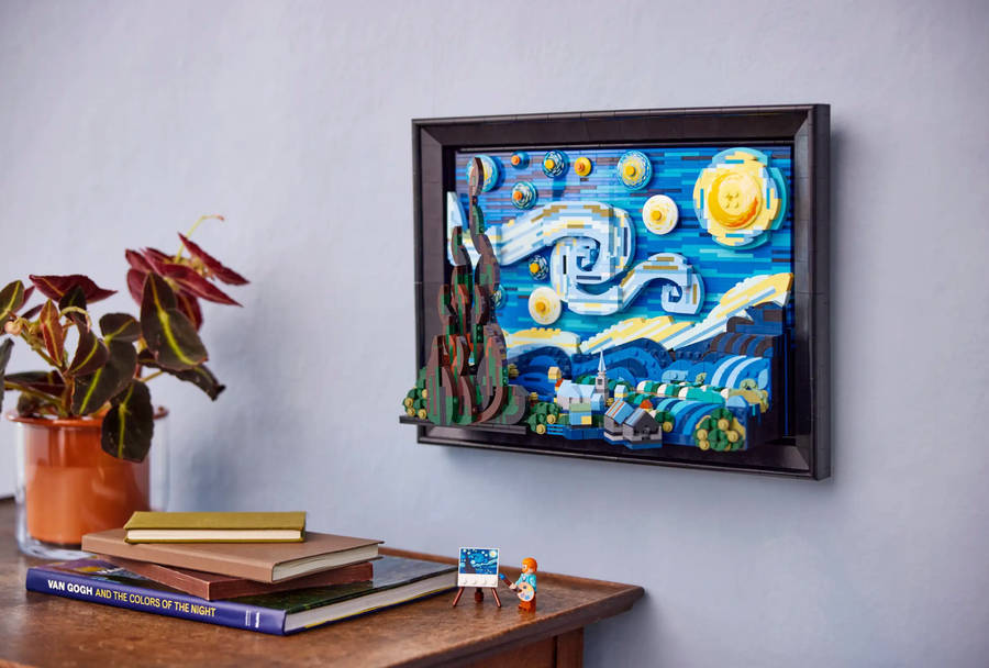 LEGO Ideas 21333 The Starry Night (Vincent van Gogh) (Hard to find set)